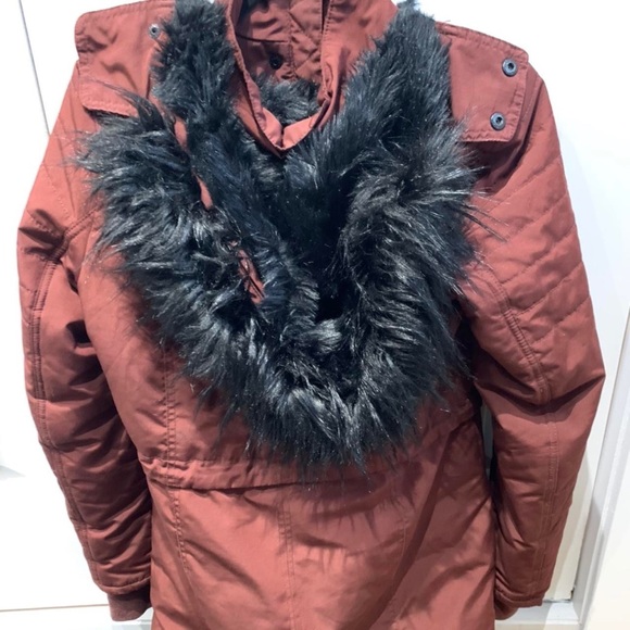 Burgundy Garage Parka❤️ - Picture 2 of 4